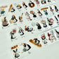 NEW! Yier Studio - Little Joys | Kiss-cut | 4.5cm Tape | Release Paper | 5M