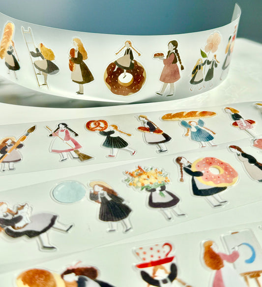 NEW! Yier Studio - Little Joys | Kiss-cut | 4.5cm Tape | Release Paper | 5M