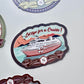 Rare To Find! Small Star - Vintage Transportation | 6pcs Large Stickers| Sticker