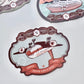 Rare To Find! Small Star - Vintage Transportation | 6pcs Large Stickers| Sticker
