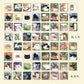 NEW! Wanle Studio - Vol.10 Cat Date | 62 pcs Memo Pad | Ephemera Paper