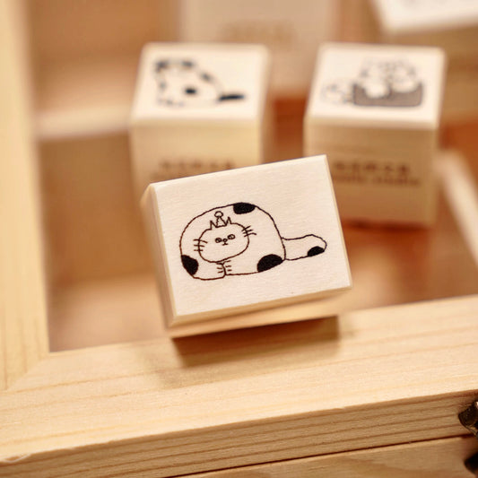 NEW! Wanle Studio - Kitty Kitty | Small Rubber Stamp