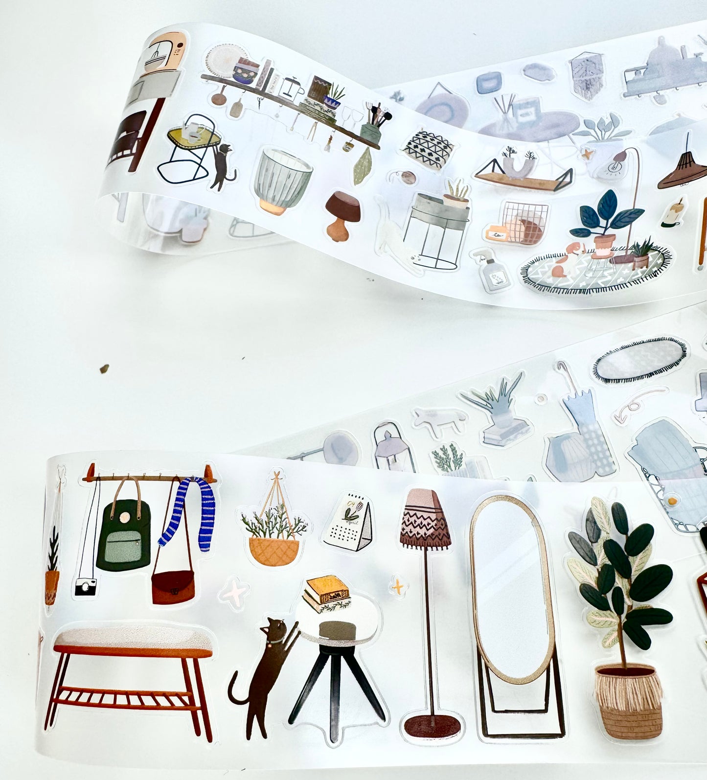 NEW! Yier Studio - Half-day Leisure | Kiss-cut | 5cm Tape | Release Paper | 5M