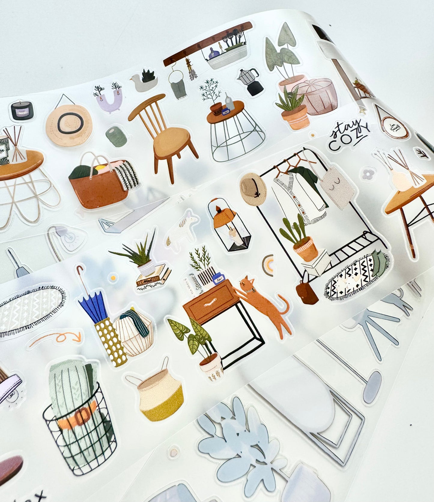 NEW! Yier Studio - Half-day Leisure | Kiss-cut | 5cm Tape | Release Paper | 5M