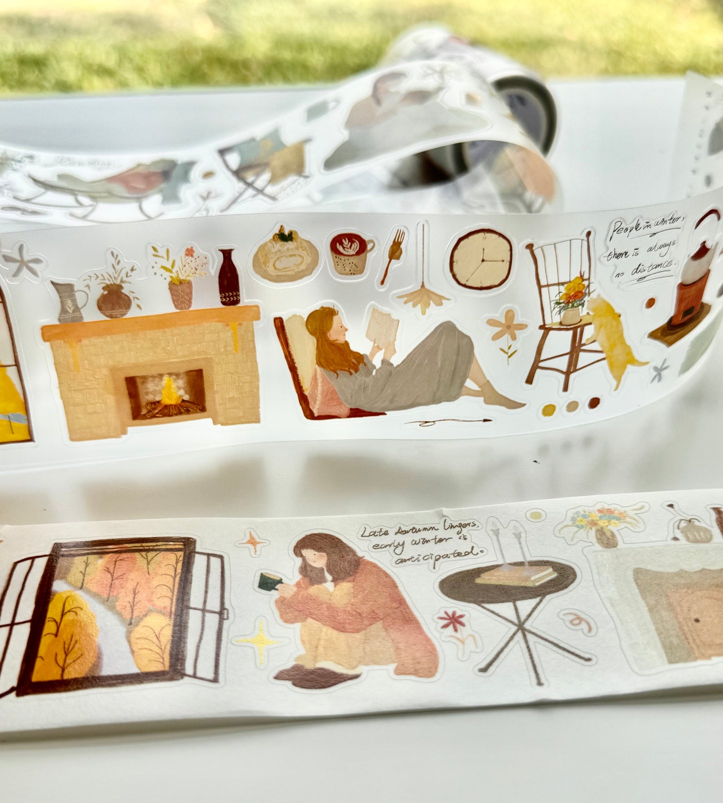 NEW! Yier Studio - Alone Time | Kiss-cut | 5cm Tape | Release Paper | 5M