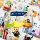 NEW! Xiami Studio - Cat's Adventure | Kiss-cut | 5cm Tape | Release Paper | 6M