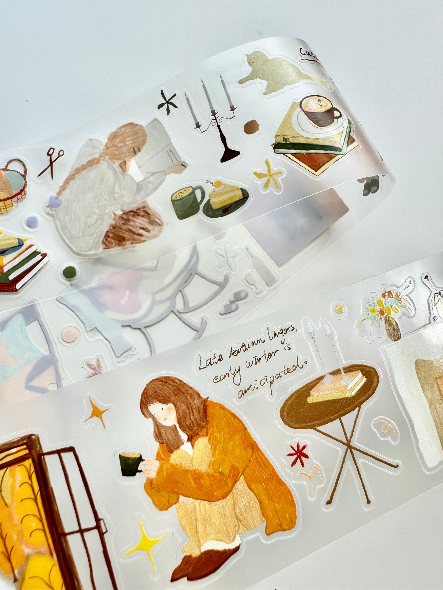 NEW! Yier Studio - Alone Time | Kiss-cut | 5cm Tape | Release Paper | 5M