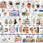 NEW! Xiami Studio - Cat's Adventure | Kiss-cut | 5cm Tape | Release Paper | 6M