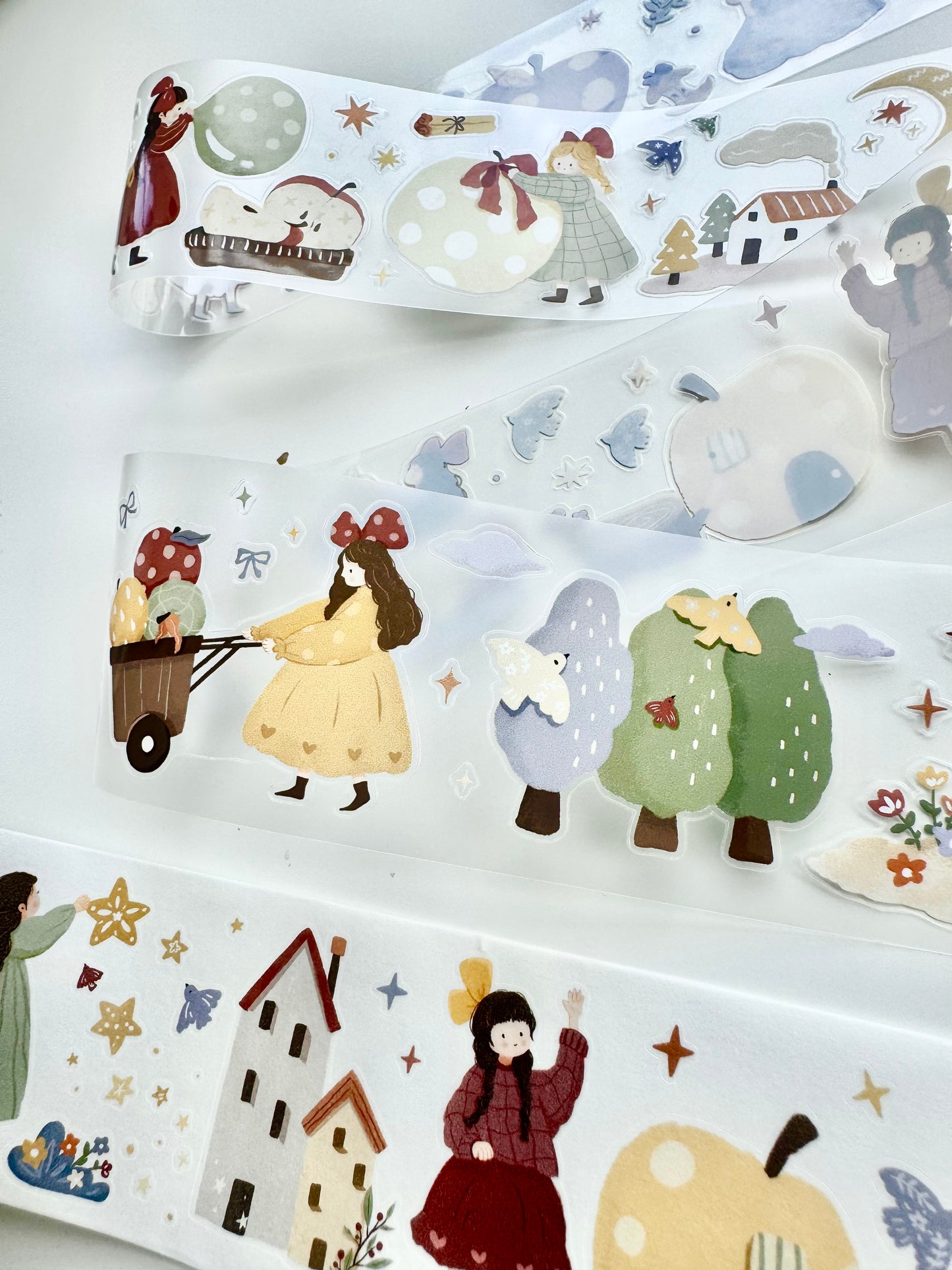 NEW! Yier Studio - Her Apple Orchard | Kiss-cut | 5cm Tape | Release Paper | 5M