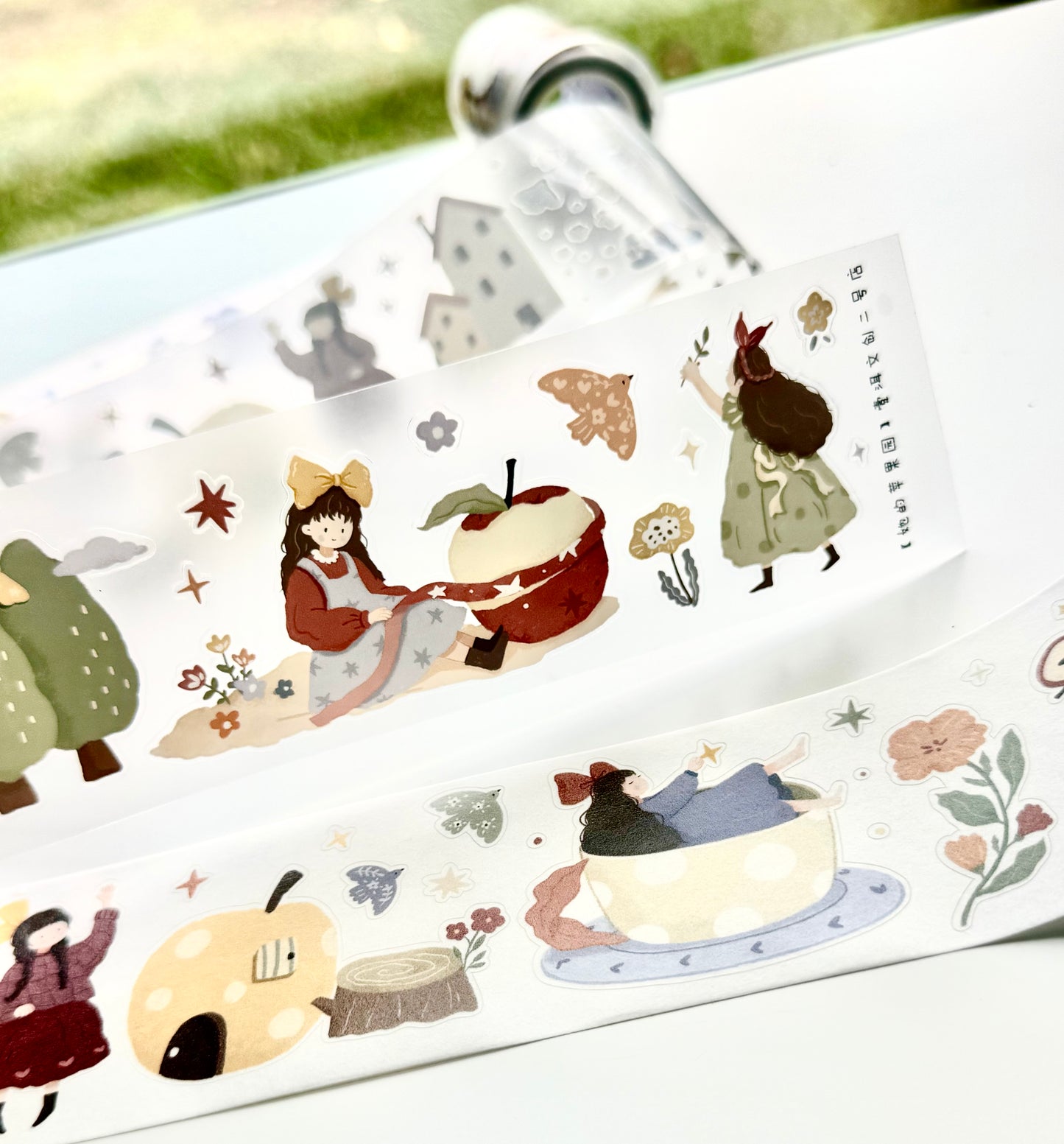 NEW! Yier Studio - Her Apple Orchard | Kiss-cut | 5cm Tape | Release Paper | 5M