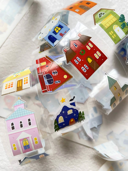 NEW! Xiami Studio - Cat Town | Kiss-cut | 3.5cm PET Tape | Release Paper | 5M