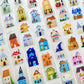 NEW! Xiami Studio - Cat Town | Kiss-cut | 3.5cm PET Tape | Release Paper | 5M