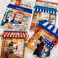 NEW! Xiami Studio - Small Shop II | M5 | Notebook Divider Set | Acrylic | Pre-punched | Journal Accessories