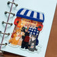 NEW! Xiami Studio - Small Shop II | M5 | Notebook Divider Set | Acrylic | Pre-punched | Journal Accessories