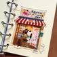 NEW! Xiami Studio - Small Shop II | M5 | Notebook Divider Set | Acrylic | Pre-punched | Journal Accessories