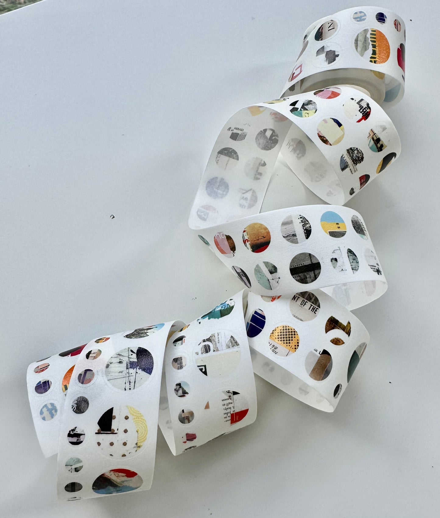 NEW! Two Raccoons - Moonlit Stroll | Kiss-cut | 3.5cm Washi Tape | Release Paper | 5M