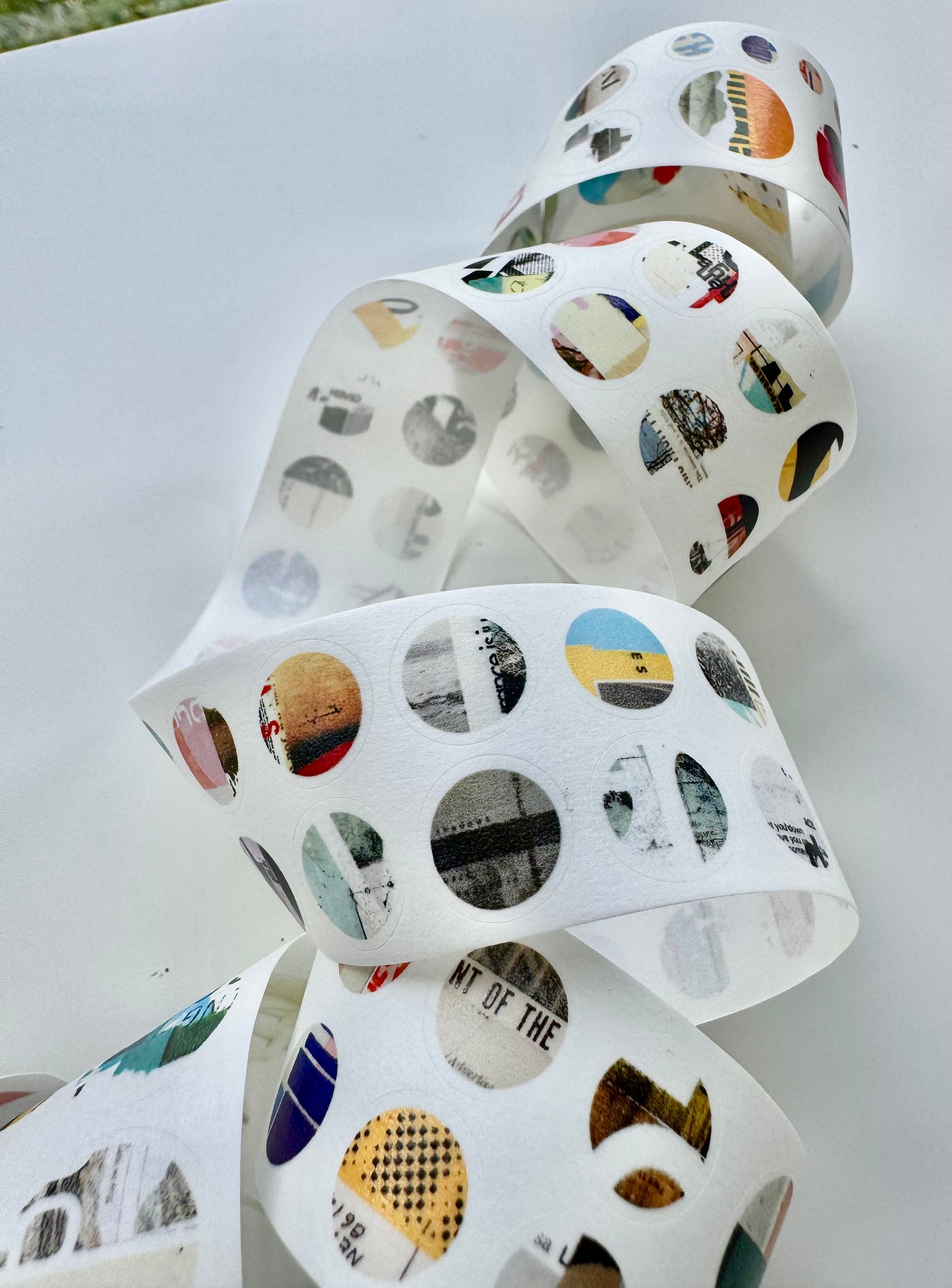 NEW! Two Raccoons - Moonlit Stroll | Kiss-cut | 3.5cm Washi Tape | Release Paper | 5M