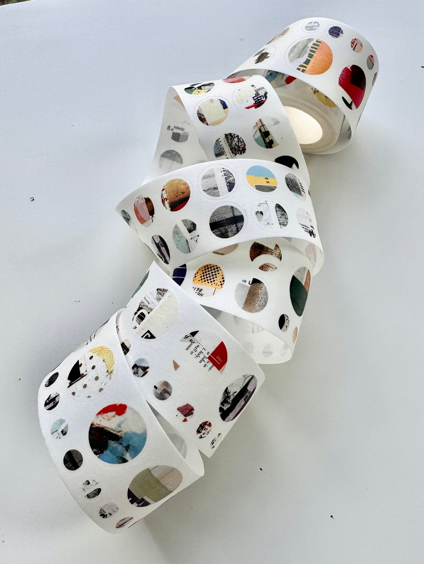 NEW! Two Raccoons - Moonlit Stroll | Kiss-cut | 3.5cm Washi Tape | Release Paper | 5M