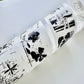 NEW! Two Raccoons - Flower Shadows | Kiss-cut | 3.5cm Washi Tape | Release Paper | 5M