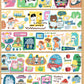 NEW! Molinta - Rainbow March | Kiss-cut | 5cm Paper Tape | Release Paper | 5M