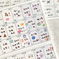 NEW! Molinta - Planner Icon | Kiss-cut | 4cm PET Tape | Release Paper | 5M
