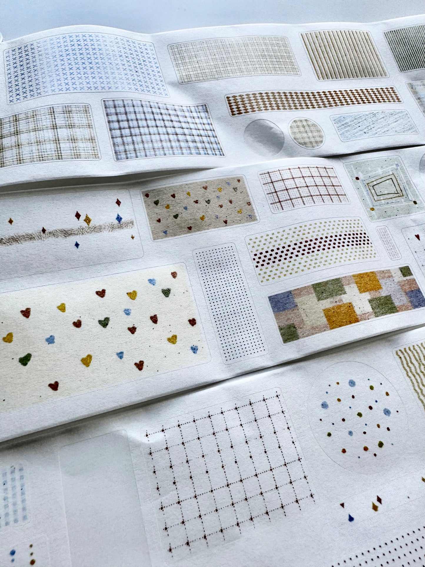 NEW! Zhiling Studio - Lots of Base Layers | Kiss-cut | 7cm Washi Tape | Release Paper | 6M