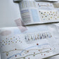 NEW! Zhiling Studio - Lots of Base Layers | Kiss-cut | 7cm Washi Tape | Release Paper | 6M