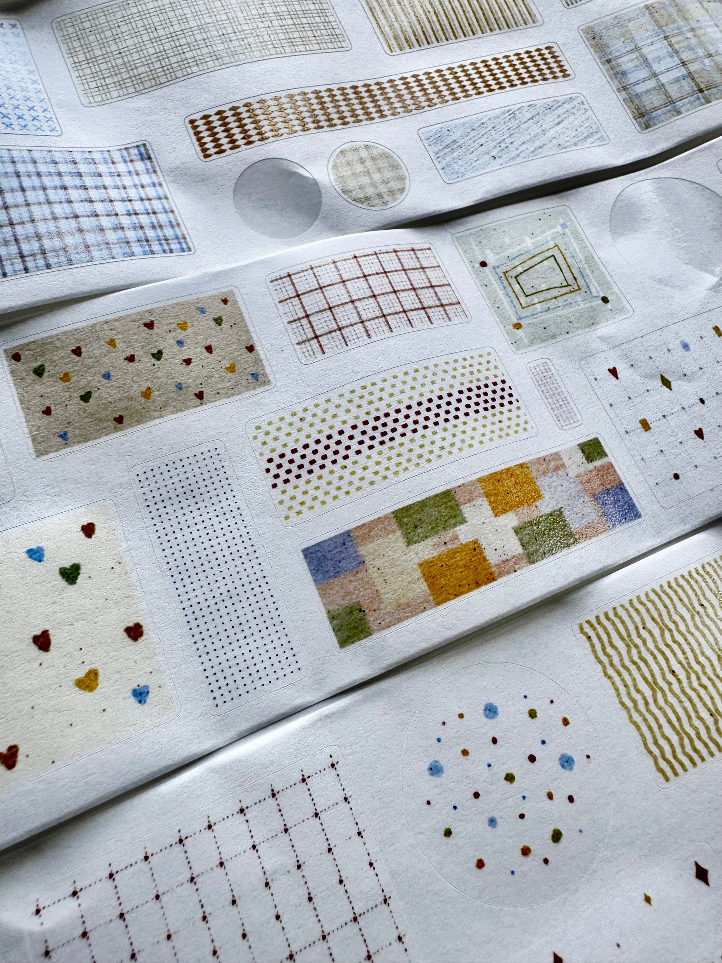 NEW! Zhiling Studio - Lots of Base Layers | Kiss-cut | 7cm Washi Tape | Release Paper | 6M