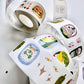 NEW! Zhiling Studio - Lots of Elements | Kiss-cut | 2.5cm Washi Tape | Release Paper | 6M
