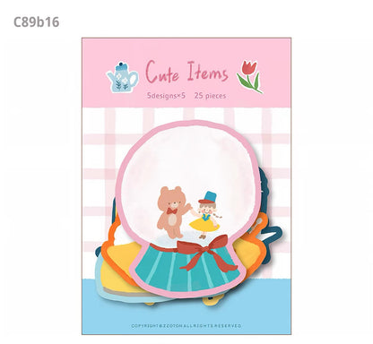 Molinta - Memo Pad | 25pcs | Shaped | Ephemera Paper