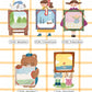 Molinta - Memo Pad | 25pcs | Shaped | Ephemera Paper