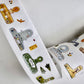 NEW! Zhiling Studio - Lots of Clips | Kiss-cut | 3.5cm Washi Tape | Release Paper | 6M