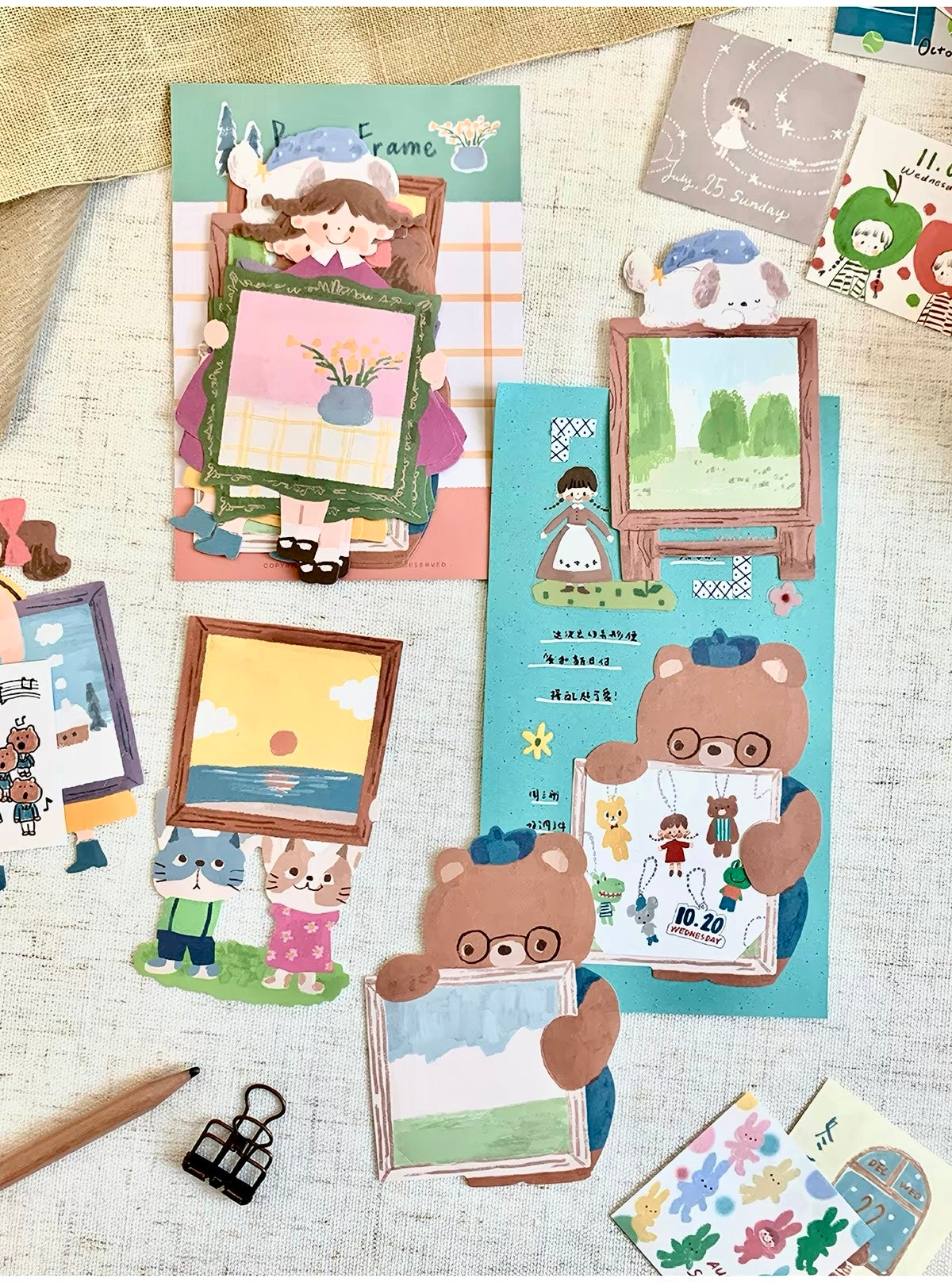 Molinta - Memo Pad | 25pcs | Shaped | Ephemera Paper