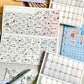 Molinta - 2027 Fold-Out Calendar Insert | Pre-punched Holes | M5/ A7 / A6 Personal  | Journaling Accessories