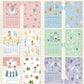 NEW! Molinta - 2027 Divider | Double-sided Design | Pre-punched Holes | 12 Sheet | M5/ A7 / A6 Personal | Journaling Accessories