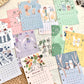 NEW! Molinta - 2027 Divider | Double-sided Design | Pre-punched Holes | 12 Sheet | M5/ A7 / A6 Personal | Journaling Accessories