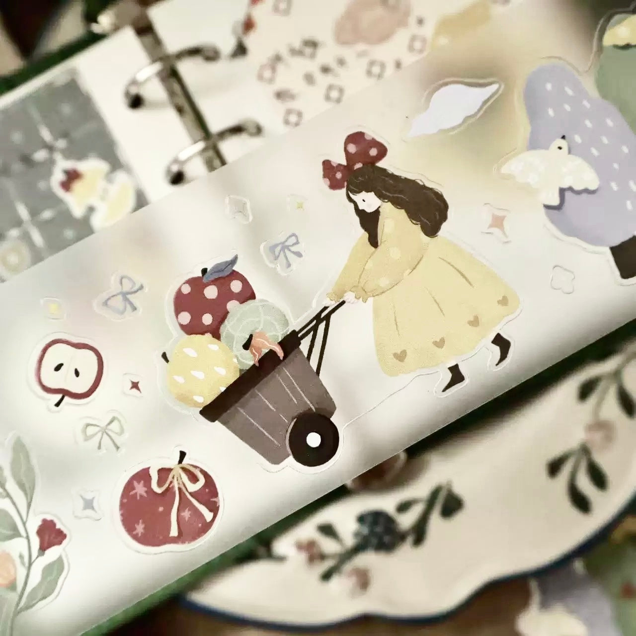 NEW! Yier Studio - Her Apple Orchard | Kiss-cut | 5cm Tape | Release Paper | 5M