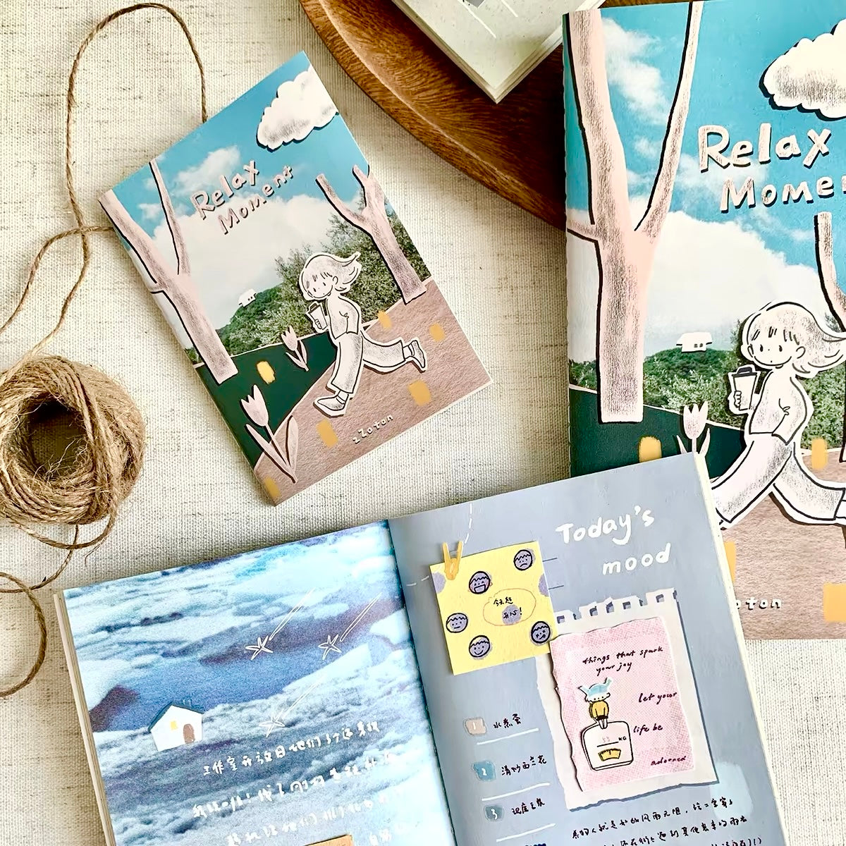 NEW! Molinta - TN Refill | Colorful Insert | 52 Pages Standard/ Passport Size | Journaling Accessories
