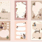 NEW! Yier Studio - Duck and the Girl  | M5 Size | 36pcs Memo Pad | Ephemera Paper