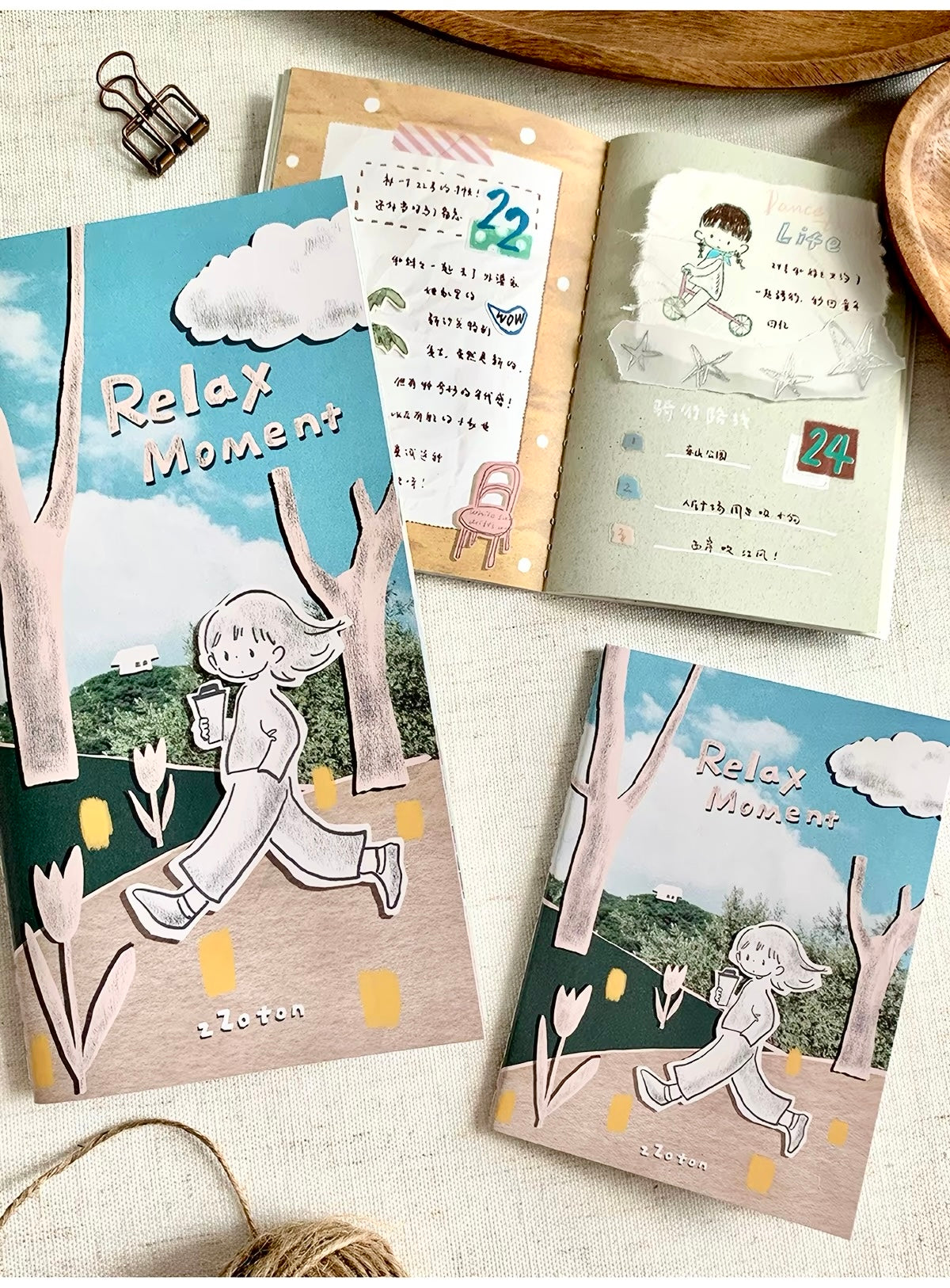 NEW! Molinta - TN Refill | Colorful Insert | 52 Pages Standard/ Passport Size | Journaling Accessories