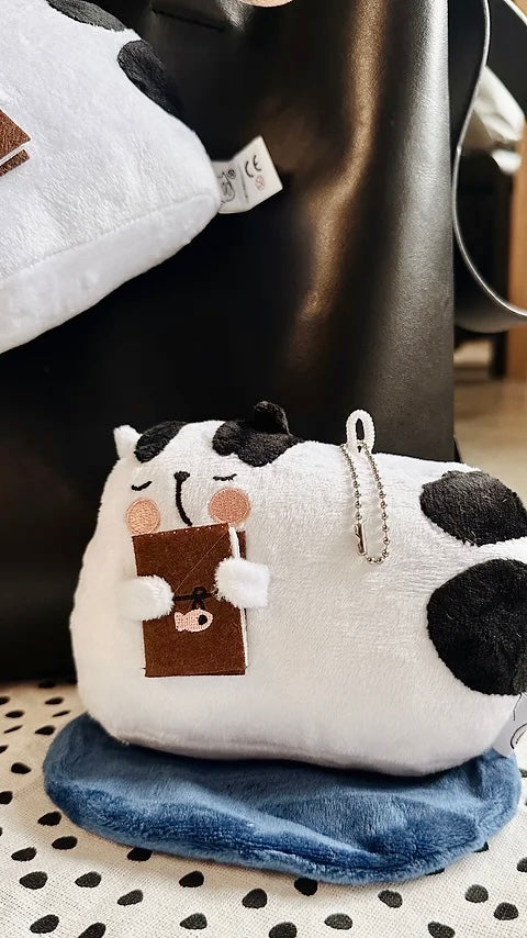 (RESTOCK SOON) LIMTED EDITION! Catdoo - Working Cat II Plushie | Journaling Accessories | Desk Decor