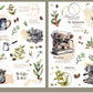 TJG - Coffee | 2 Sheets | Rub On Sticker