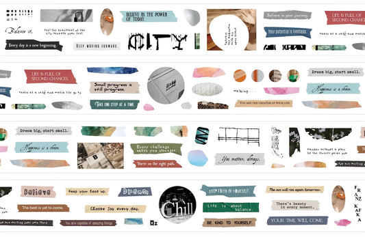 NEW! Two Raccoons -Chill | Kiss-cut | 4cm Washi Tape | Release Paper | 5M