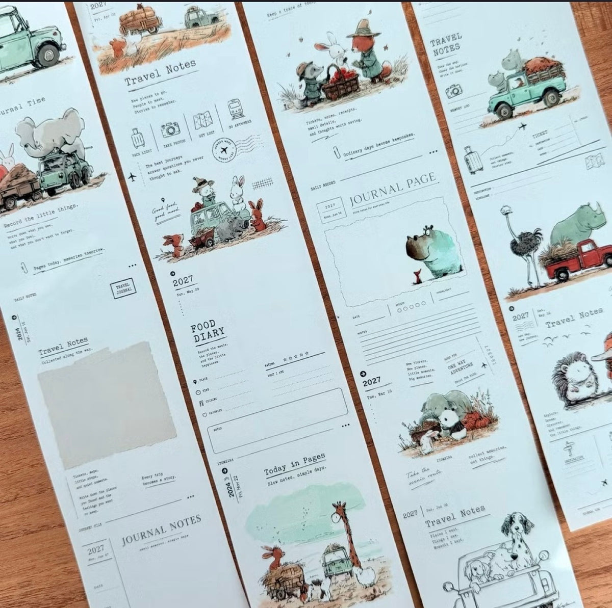 NEW! Neverland - Autumn Journal | 5.5cm PET Tape | Release Paper | 10M
