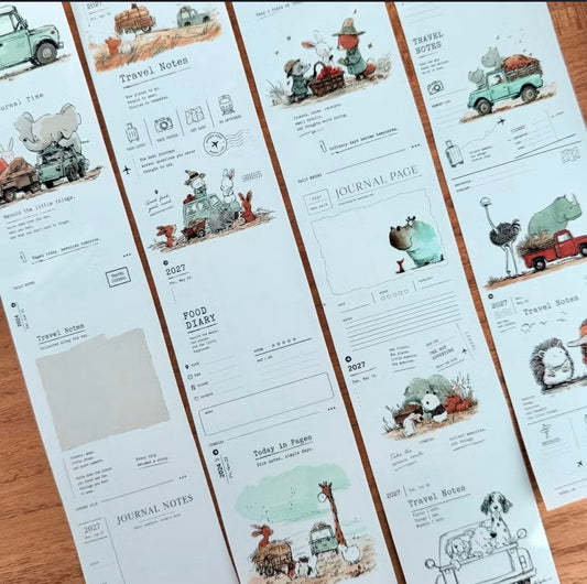 NEW! Neverland - Autumn Journal | 5.5cm PET Tape | Release Paper | 10M