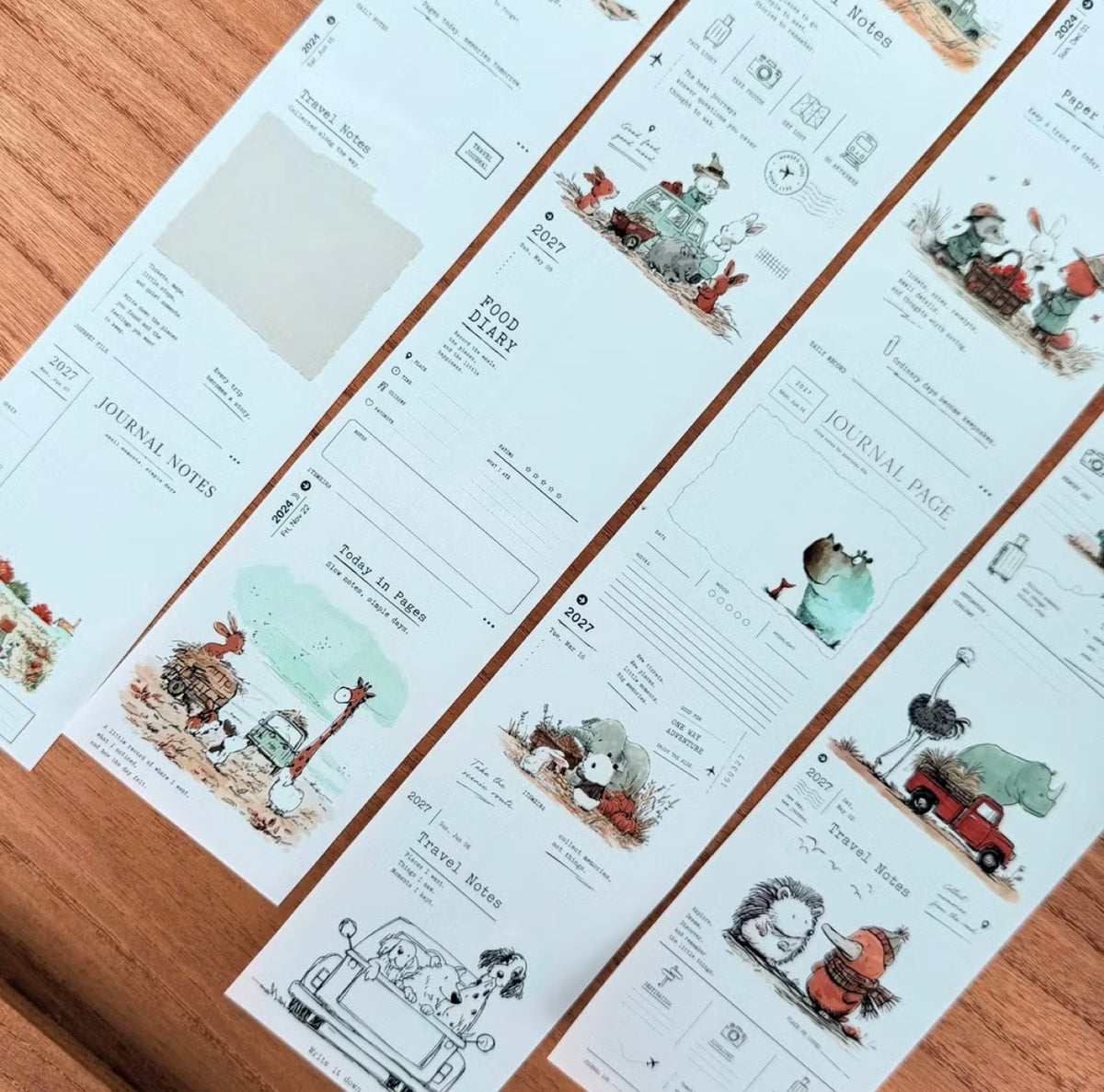 NEW! Neverland - Autumn Journal | 5.5cm PET Tape | Release Paper | 10M