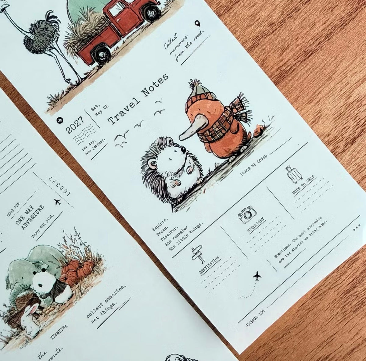 NEW! Neverland - Autumn Journal | 5.5cm PET Tape | Release Paper | 10M