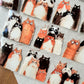 NEW! Neverland - Stunned Cat | 5.5cm PET Tape | Release Paper | 10M