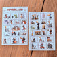 NEW! Neverland - A7 Notepaper | 20 Sheets Memo Pad | Double-sided Printing | Ephemera Paper