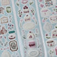 NEW! Loidesign - Strawberry Afternoon Tea | Kiss-cut | Starlight Film | 5cm PET Tape | 6.3M